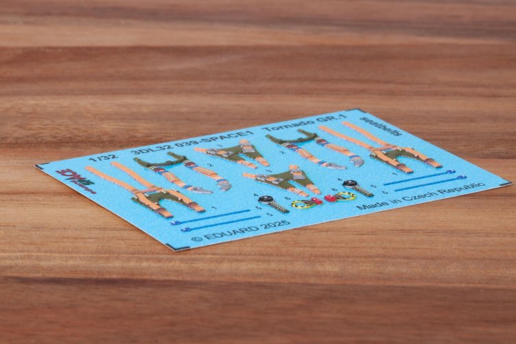 1:32 Eduard 3DL32039 Space &ndash; Seatbelts for Tornado GR.1 &ndash; Italeri - Edu3dl32039 xs 3 - EDU3DL32039-XS