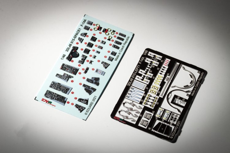 1:48 Eduard 3DL48015 F-14A Space - Tamiya - Edu3dl48015 00 z1 1 - EDU3DL48015-XS