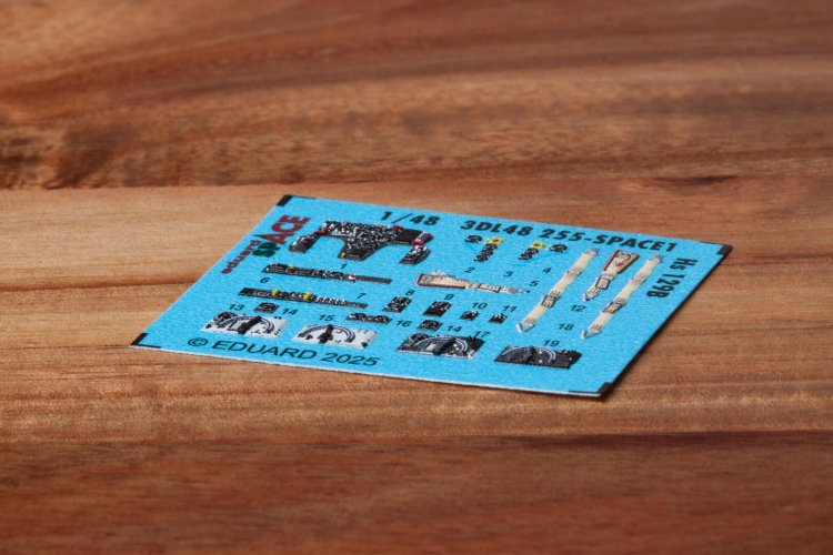 1:48 Eduard 3DL48255 Space &ndash; Decal Set for Hs 129B &ndash; Takom - Edu3dl48255 xs 3 - EDU3DL48255-XS