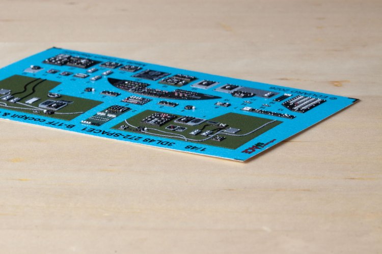 1:48 Eduard 3DL48272 Cockpit en Neus Interieur 3D Decals voor Boeing B-17F - Revell - Edu3dl48272 xs 4 - EDU3DL48272-XS
