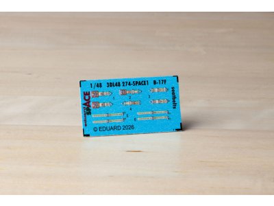 1:48 Eduard 3DL48274 Stoelriemen Interieur 3D Decals voor Boeing B-17F - Revell - Edu3dl48274 xs 2 - EDU3DL48274-XS