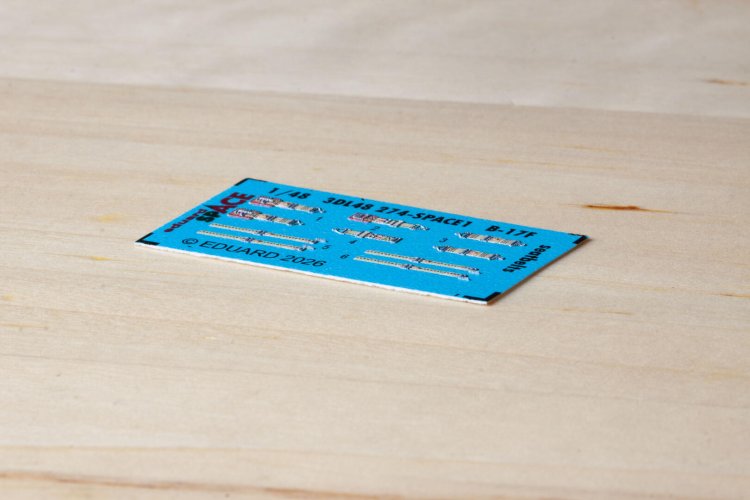 1:48 Eduard 3DL48274 Stoelriemen Interieur 3D Decals voor Boeing B-17F - Revell - Edu3dl48274 xs 3 - EDU3DL48274-XS