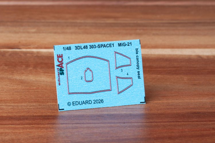 1:48 Eduard 3DL48303 SPACE - Cockpit Seals for Mikoyan-Gurevich MiG-21bis - Eduard - Edu3dl48303 xs 2 - EDU3DL48303-XS