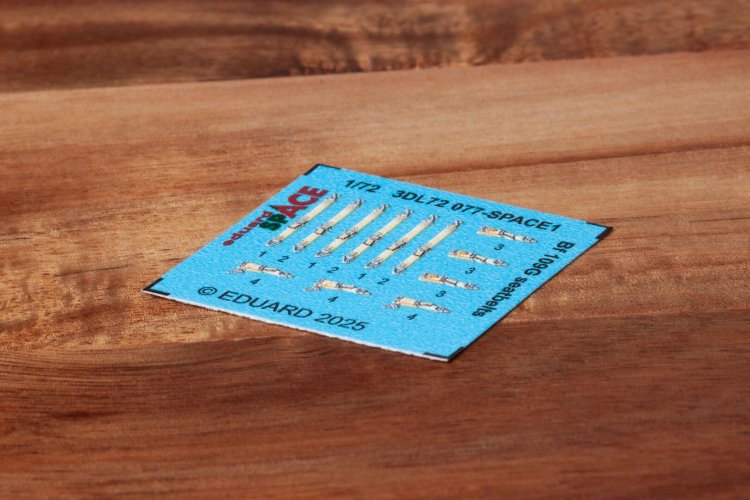 1:72 Eduard 3DL72077 Space - Veiligheidsgordels voor Messerschmitt Bf 109G - Edu3dl72077 xs 3 - EDU3DL72077-XS