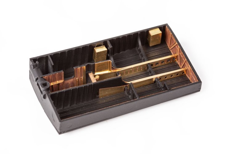 1:48 Eduard 481140 Photo-Etch Onderstel B-24J - HobbyBoss - Edu481140 xs 2 - EDU481140-XS