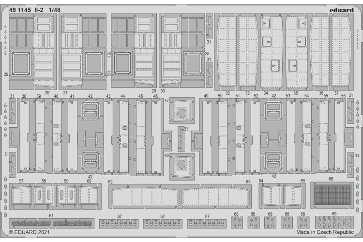1:48 Eduard 491145 Accessoires for Il-2 - Zvezda - Edu491145 xs 2 - EDU491145-XS