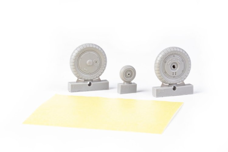 1:24 Eduard 624008 Wielenset 3D-Print voor Messerschmitt Bf 109 G-5/G-6 - Airfix - Edu624008 xs 3 - EDU624008-XS