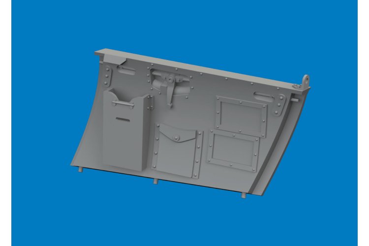 1:32 Eduard 632209 PRINT - Cockpitdeur voor Hurricane Mk.II - Revell - Edu632209 xs 1 - EDU632209-XS