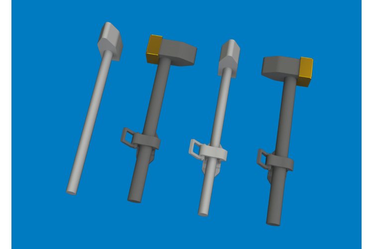1:48 Eduard 635045 PRINT - German Hammers WWII - Edu635045 xs 1 - EDU635045-XS