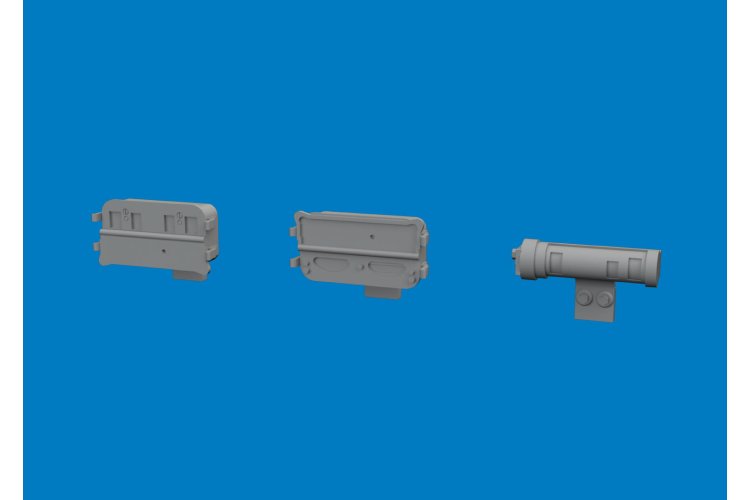 1:48 Eduard 635047 PRINT - German Notek Rear Lights WWII - 18 Pieces - Edu635047 xs 1 - EDU635047-XS