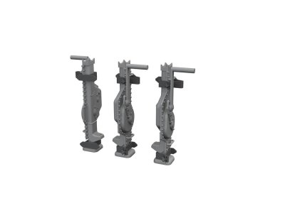 1:48 Eduard 635049 PRINT - German 10-ton Jacks WWII - 3 Pieces - Edu635049 xs 1 - EDU635049-XS