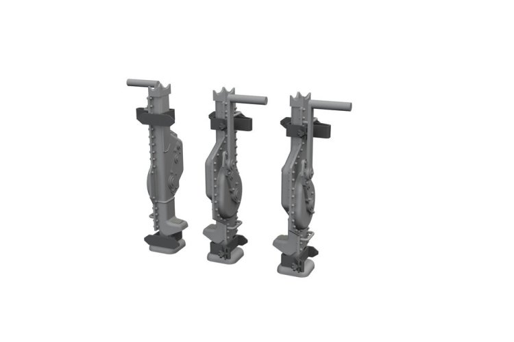 1:48 Eduard 635049 PRINT - German 10-ton Jacks WWII - 3 Pieces - Edu635049 xs 1 - EDU635049-XS