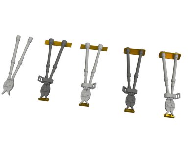 1:48 Eduard 635051 PRINT - German Wire Cutters WWII - 5 Pieces - Edu635051 xs 1 - EDU635051-XS
