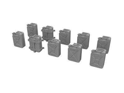 1:48 Eduard 635059 PRINT - German Jerry Cans WWII - Edu635059 xs 1 - EDU635059-XS