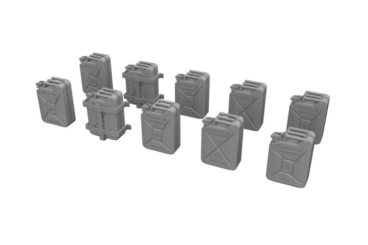 1:48 Eduard 635059 PRINT - German Jerry Cans WWII - Edu635059 xs 1 - EDU635059-XS
