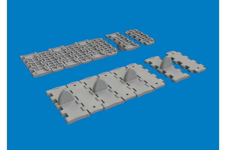 1:35 Eduard 635062 PRINT - Track Set for T-34 Waffle - Tamiya - Edu635062 xs 1 - EDU635062-XS
