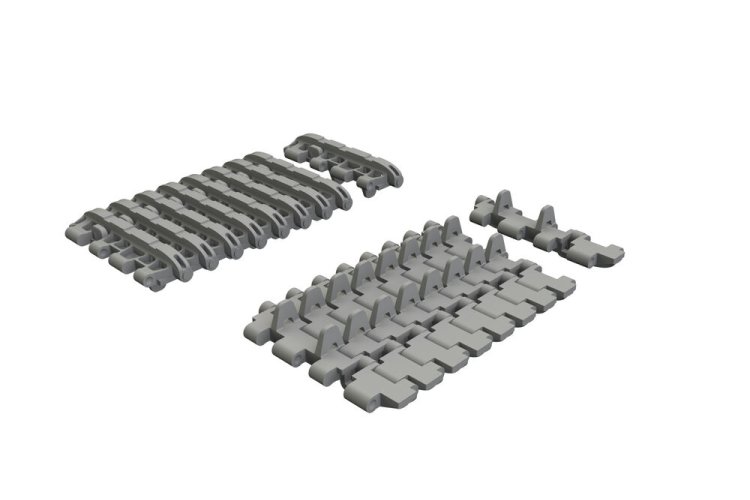1:35 Eduard 635066 PRINT - Tiger I Early Tracks - Tamiya - Edu635066 xs 1 - EDU635066-XS