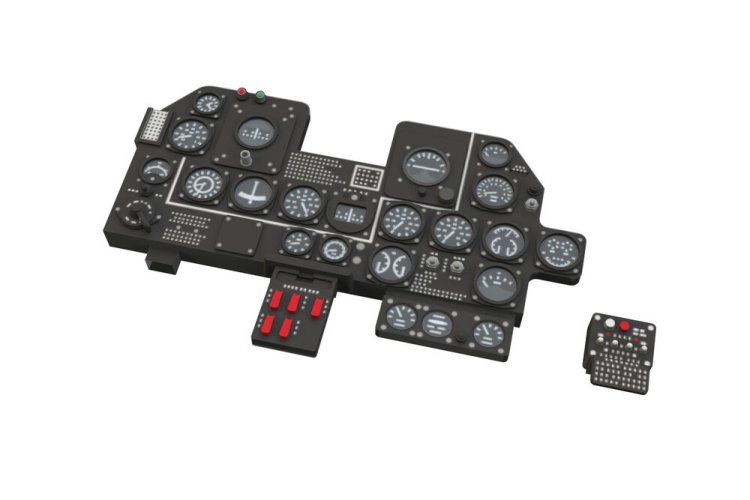 1:48 Eduard 644350 L&Ouml;&Ouml;Kplus voor Republic P-47N Thunderbolt - MiniArt - Edu644350 xs 1 - EDU644350-XS