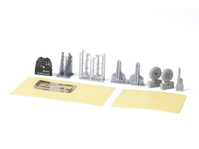 1:48 Eduard 644357 L&ouml;&ouml;Kplus for Supermarine Spitfire Mk.IXe with Fishtail Exhausts - Airfix - Edu644357 xs 1 - EDU644357-XS