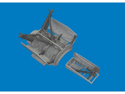 1:48 Eduard 6481167 PRINT - Wielkasten en Standaard Steunpoten voor Lockheed Martin F-16C - Tamiya - Edu6481167 xs 1 - EDU6481167-XS