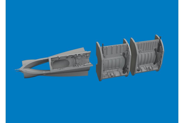 1:48 Eduard 6481172 PRINT - Wheel Bays for Mikoyan-Gurevich MiG-21F - Eduard - Edu6481172 xs 1 - EDU6481172-XS