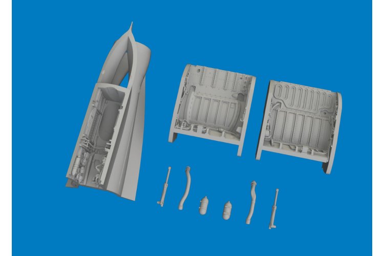 1:48 Eduard 6481172 PRINT - Wheel Bays for Mikoyan-Gurevich MiG-21F - Eduard - Edu6481172 xs 2 - EDU6481172-XS