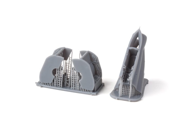 1:48 Eduard 6481172 PRINT - Wheel Bays for Mikoyan-Gurevich MiG-21F - Eduard - Edu6481172 xs 3 - EDU6481172-XS