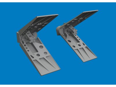 1:48 Eduard 6481198 PRINT - Air Brakes for Lockheed Martin F-16I Sufa - Great Wall Hobby - Edu6481198 xs 1 - EDU6481198-XS