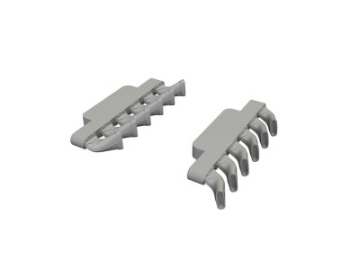 1:48 Eduard 6481208 PRINT - Fishtail Exhausts for Supermarine Spitfire Mk.IX - Airfix - Edu6481208 xs 1 - EDU6481208-XS