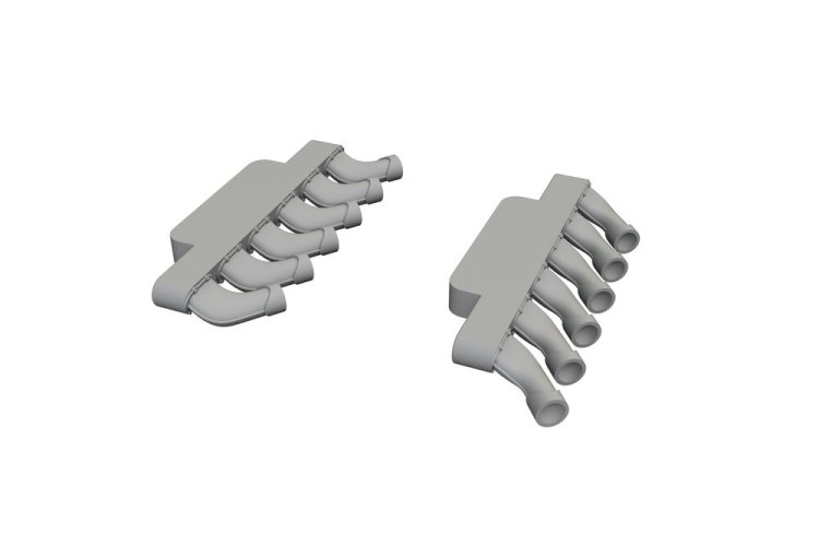 1:48 Eduard 6481209 PRINT - Round Exhausts for Supermarine Spitfire Mk.IX - Airfix - Edu6481209 xs 1 - EDU6481209-XS