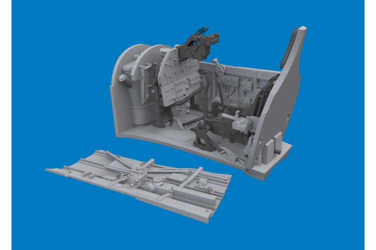 1:48 Eduard 6481210 PRINT &ndash; Cockpit Upgrade Set for Curtiss P-40K - Edu6481210 xs 1 - EDU6481210-XS