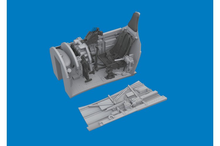 1:48 Eduard 6481210 PRINT &ndash; Cockpit Upgrade Set for Curtiss P-40K - Edu6481210 xs 2 - EDU6481210-XS