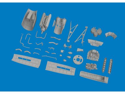 1:48 Eduard 6481211 PRINT - Engine Upgrade Set voor Curtiss P-40K - Edu6481211 xs 1 - EDU6481211-XS