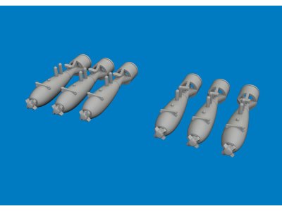 1:48 Eduard 6481213 PRINT - 40lb Fragmentatiebommen voor Curtiss P-40 - Edu6481213 xs 1 - EDU6481213-XS