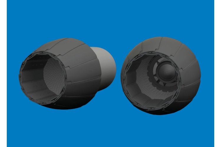 1:48 Eduard 6481218 PRINT - Exhaust Nozzles for F/A-18A/C Hornet - Kinetic - Edu6481218 xs 1 - EDU6481218-XS