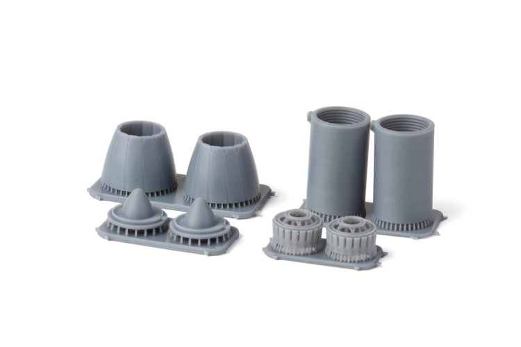 1:48 Eduard 6481218 PRINT - Exhaust Nozzles for F/A-18A/C Hornet - Kinetic - Edu6481218 xs 4 - EDU6481218-XS