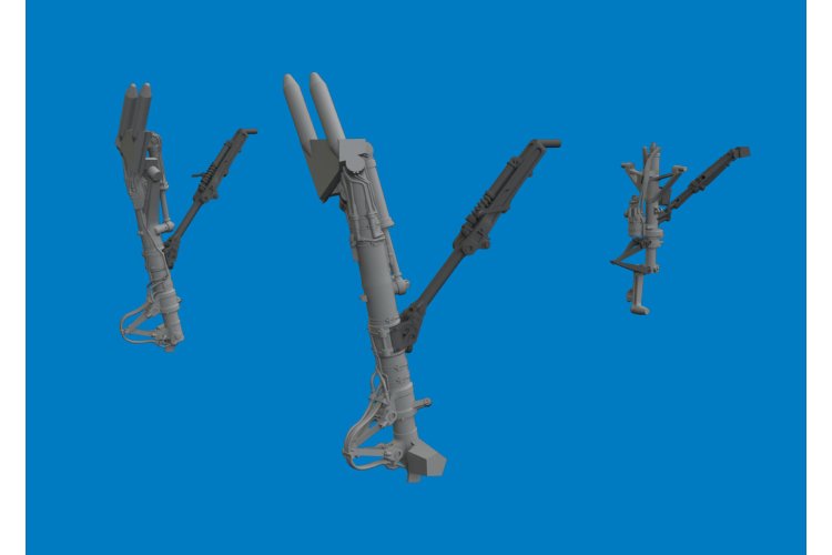 1:48 Eduard 6481219 PRINT - Landing Gear for Lockheed Martin F-35A - Tamiya - Edu6481219 xs 2 - EDU6481219-XS