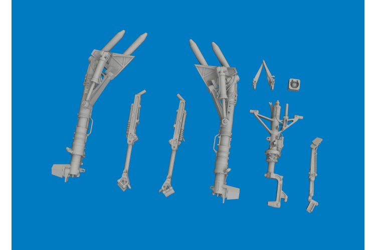 1:48 Eduard 6481219 PRINT - Landing Gear for Lockheed Martin F-35A - Tamiya - Edu6481219 xs 3 - EDU6481219-XS
