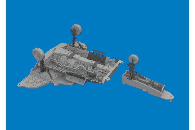1:48 Eduard 6481220 PRINT - Underside Detail Set for Lockheed Martin F-35A - Tamiya - Edu6481220 xs 1 - EDU6481220-XS