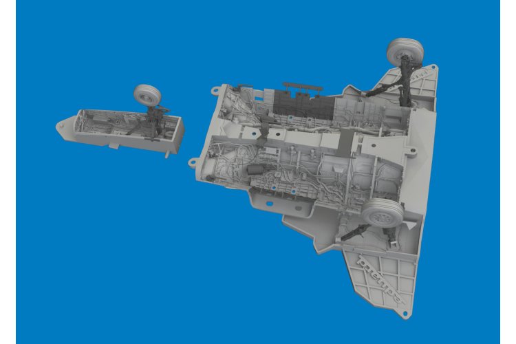 1:48 Eduard 6481220 PRINT - Underside Detail Set for Lockheed Martin F-35A - Tamiya - Edu6481220 xs 2 - EDU6481220-XS