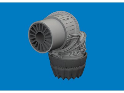 1:72 Eduard 672433 PRINT &ndash; Exhaust Nozzle for Lockheed Martin F-35B Lightning II &ndash; Tamiya - Edu672433 xs 1 - EDU672433-XS