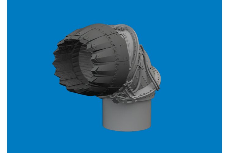 1:72 Eduard 672433 PRINT &ndash; Exhaust Nozzle for Lockheed Martin F-35B Lightning II &ndash; Tamiya - Edu672433 xs 2 - EDU672433-XS