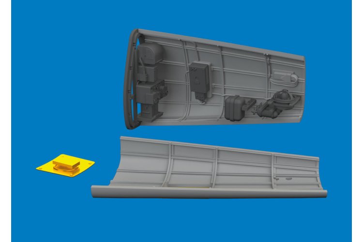 1:48 Eduard 672457 PRINT &ndash; Radio Compartment for Messerschmitt Bf-109 K-4 - Edu672457 xs 1 - EDU672457-XS