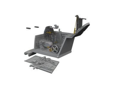 1:72 Eduard 672459 PRINT - Cockpit voor Messerschmitt Bf-109 K-4 - Edu672459 xs 1 - EDU672459-XS