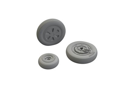 1:72 Eduard 672465 Accessoires Set - Wielenset voor Mikoyan-Gurevich MiG-21 R - Eduard - Edu672465 xs 1 - EDU672465-XS