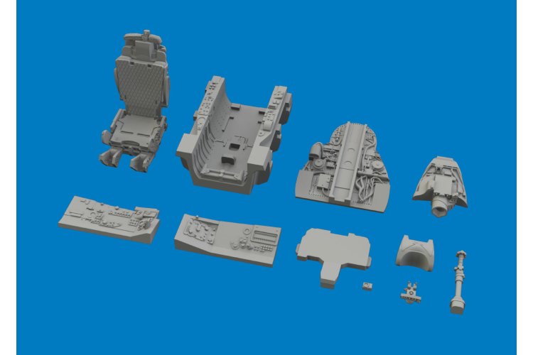 1:72 Eduard 672466 Cockpit Set for Mikoyan-Gurevich MiG-21R - Eduard - Edu672466 xs 3 - EDU672466-XS