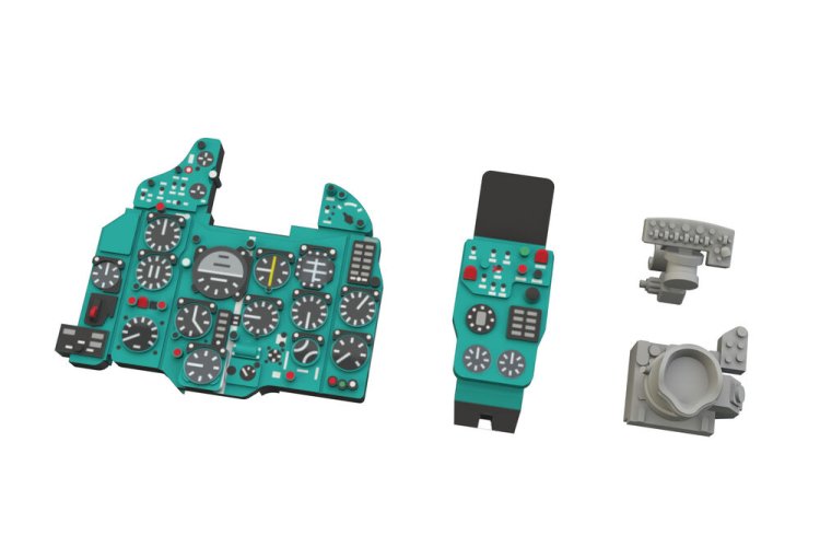 1:72 Eduard 674074 L&ouml;&ouml;Kplus for MiG-21R - Eduard - Edu674074 xs 4 - EDU674074-XS