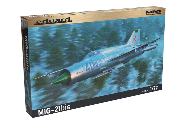 1:72 Eduard 70146 Mikoyan-Gurevich MiG-21bis Fishbed L/N - ProfiPACK Edition - Sovjet Straaljager - Edu70146 1 - EDU70146