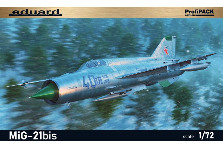 1:72 Eduard 70146 Mikoyan-Gurevich MiG-21bis Fishbed L/N - ProfiPACK Edition - Sovjet Straaljager - Edu70146 2 - EDU70146