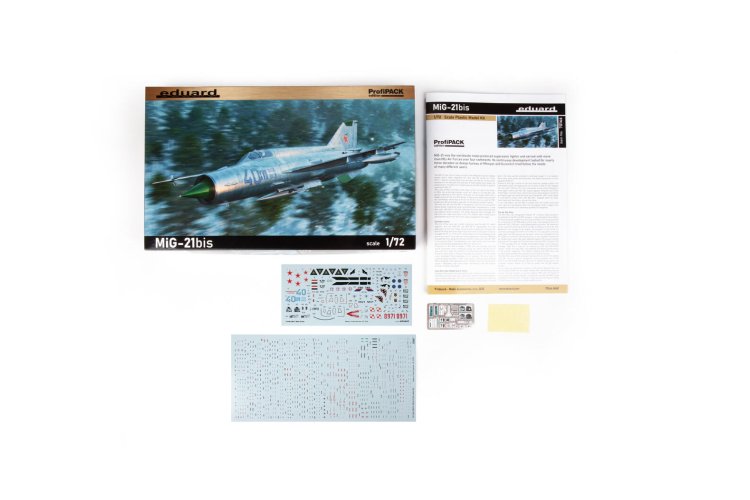 1:72 Eduard 70146 Mikoyan-Gurevich MiG-21bis Fishbed L/N - ProfiPACK Edition - Sovjet Straaljager - Edu70146 3 - EDU70146